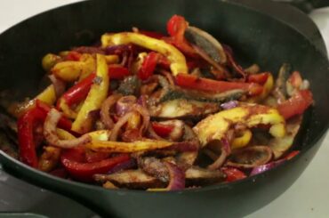 Portobello Fajita better than meat / Mushroom Fajita / Vegan Meals / Chana's Creations