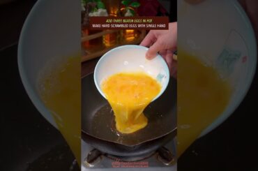 EASY SPONGE GROUD & EGG STIR-FRY RECIPE #recipe #cooking #chinesefood #spongegourd #eggrecipe