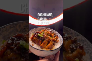 YOU SHOULD SEE THIS! GOCHUJANG GARLIC CHICKEN! KOREAN CHILI PASTE| #Shorts #YoutubeIndia #chicken