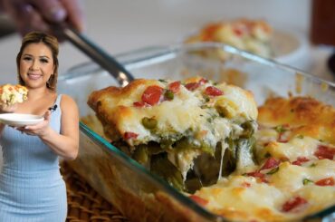 CHILE RELLENOS CASSEROLE Making Chile Rellenos Has NEVER Been This EASY and BEST PART, No FRYING!!!