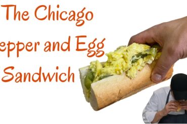 Pepper and Egg Sandwich | The Chicago Style Egg Sandwich Recipe