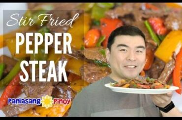 Stir Fried Pepper Steak