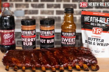 Cherry Dr. Pepper Ribs Recipe | Traeger Pellet Grill | Heath Riles