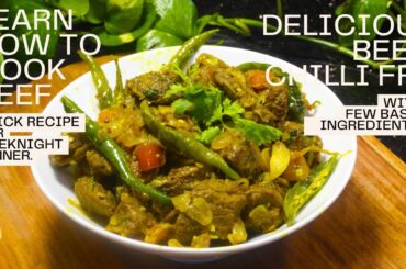 Irresistible Beef Chilli Fry Recipe: Master the Art of Spices |Beef Chilli Fry Recipe