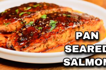 The Perfect Hot Honey Orange Pepper Salmon Recipe! Another Easy Way To Make Salmon For Dinner