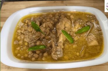 Black Pepper Chicken and Chickpeas Recipe | Kali Mirch Waly Murgh Channay | The Kitchen