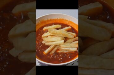 Chilli potato recipe!! Chili sauce and French fries, potato Chili recipe, sweet potato recipe