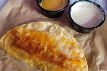 my local taco bell did a great job with the new dipping taco!