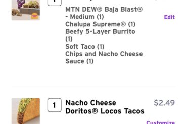 EVERY TUESDAY! $4.90