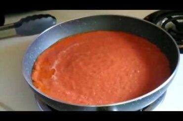 My Mom Makes Her Homemade Salsa For Huevos Rancheros