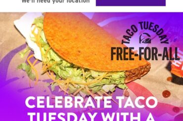Free Doritos locos tacos