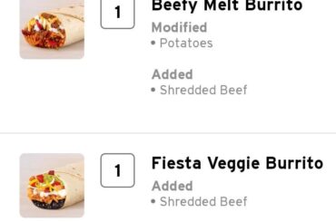 Game changer shredded beef additions! Really hope it becomes a permanent option