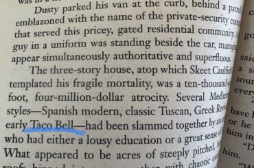 Dean Koontz is a Taco Bell fan