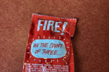 My taco bell ran out of fire sauce..