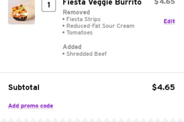 Add shredded beef to the value burritos is the way.
