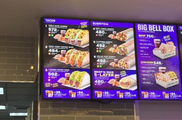 Double decker tacos spotted at BKK airport (Bangkok)