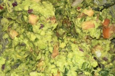 Homemade guacamole