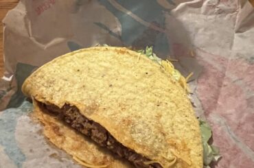 crunch tacos are dine-in only apparently