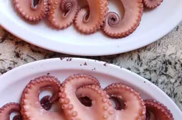 Pulpo a las brasas (Grilled octopus)