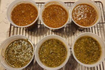 Salsa roja y verde today. All gone.