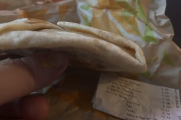 Sad Crunchwrap supreme
