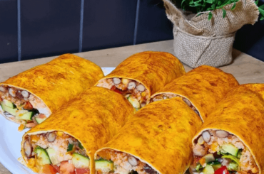I made these buritos yesterday
