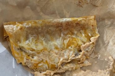 Dipping taco
