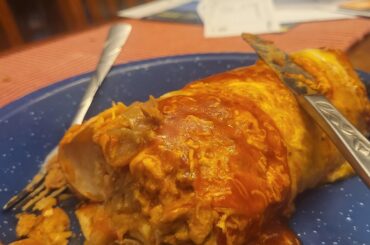 Smothered burrito