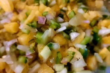 Pineapple Cucumber Salsa!