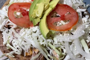 [Homemade] Tostada de lomo