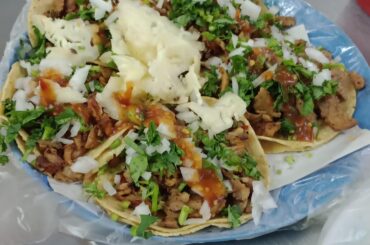 Real "Tacos Al pastor" from Mexico City