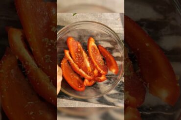 Air Fried Bell Peppers - Quick & Easy - Done In a Few Minutes!