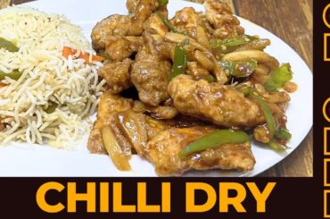 Chicken chili Dry | Restaurant style chili chicken at home | Easy Chinese recipe