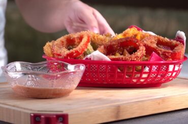 Crispy Fried Peppers Recipe | FIREDISC Cookers