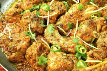 Kali Mirch Chicken Karahi Recipe by SooperChef | Black Pepper Chicken Karahi