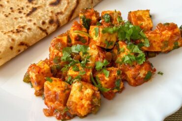 Chilli Garlic Paneer recipe | No tomato paneer recipe | Quick Paneer sabji | Flavours Of Food