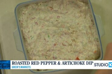 Recipe: Roasted red pepper and artichoke dip
