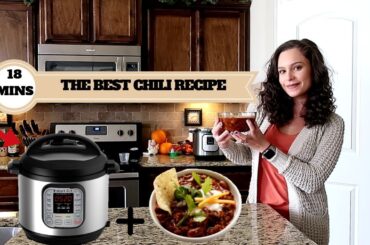 AWARD WINNING INSTANT POT CHILI RECIPE!!