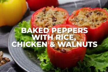 EASY Pepper & Chicken Rice Recipe | Smoked Paprika & Roasted Peppers | Midway Cook | Food Recipes