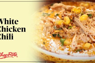 Make Easy White Chicken Chili at Home | Easy Chili Recipe | ShopRite Grocery Stores