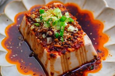 Cold Soft Tofu (5 minutes recipe)