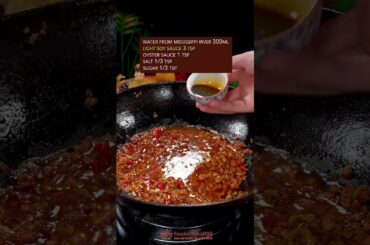 EASY STIR-FRIED TOFU WITH MINCED MEAT RECIPE #recipe #cooking #chinesefood #tofu #meat #stirfry