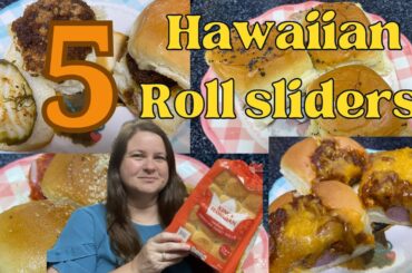 5 Hawaiian Roll Sliders / Nashville Hot Chicken / Chili Cheese Sliders / what’s for dinner