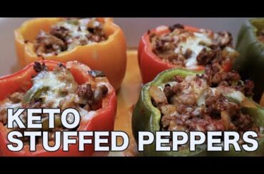 Keto Stuffed Peppers Recipe | Keto Daily