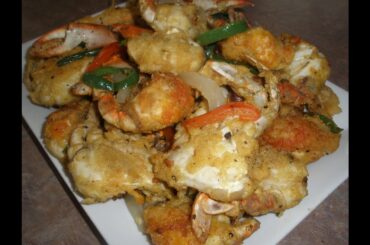 Salt and Pepper Blue Crab Recipe