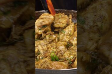 Indian Black Pepper Chicken ASMR #shorts