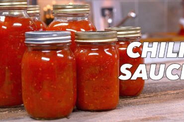 How To Make Gran's Chili Sauce - End Of Summer Sauce