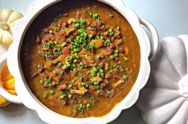 Jackfruit + Pumpkin Chili | Comforting Fall Recipe