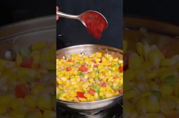 Cheesy Butter Sweet Corn #shorts