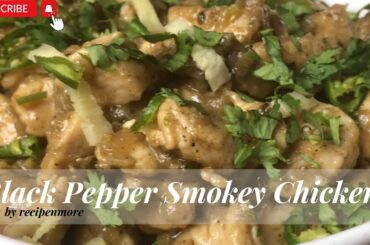 Black pepper Smokey Chicken recipe | Homemade Recipe for family | Tasty Food 2023